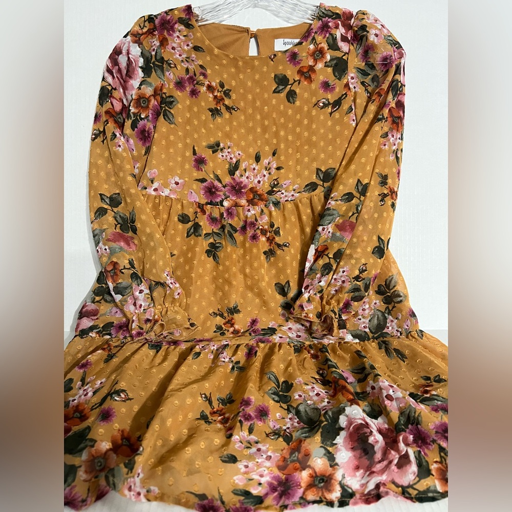 Speechless Kids Girls Floral Print Dress